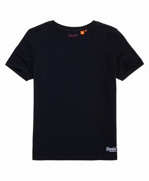 Superdry Orange Label Crew Neck Női Pólók Sötétkék | SRCUM2541